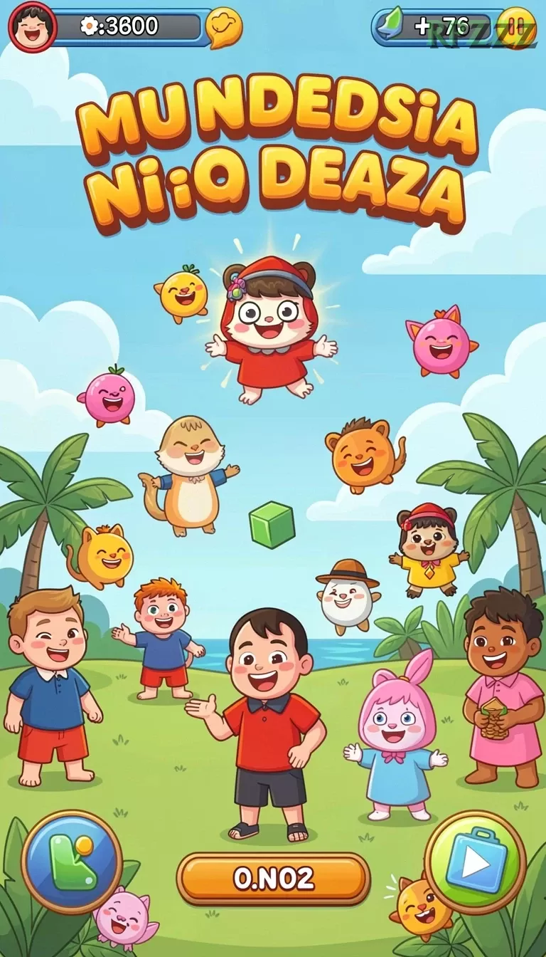 Cuplikan layar GOTO77 — menu navigasi