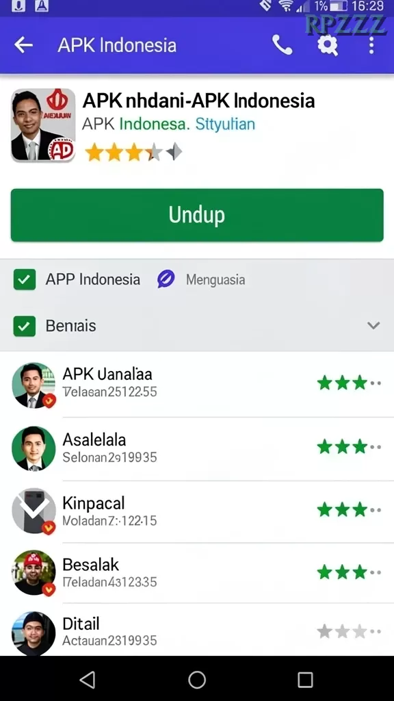 Cuplikan layar KINGDOM188 — menu navigasi