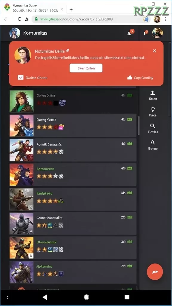 Cuplikan layar JAGOTOGEL — menu navigasi